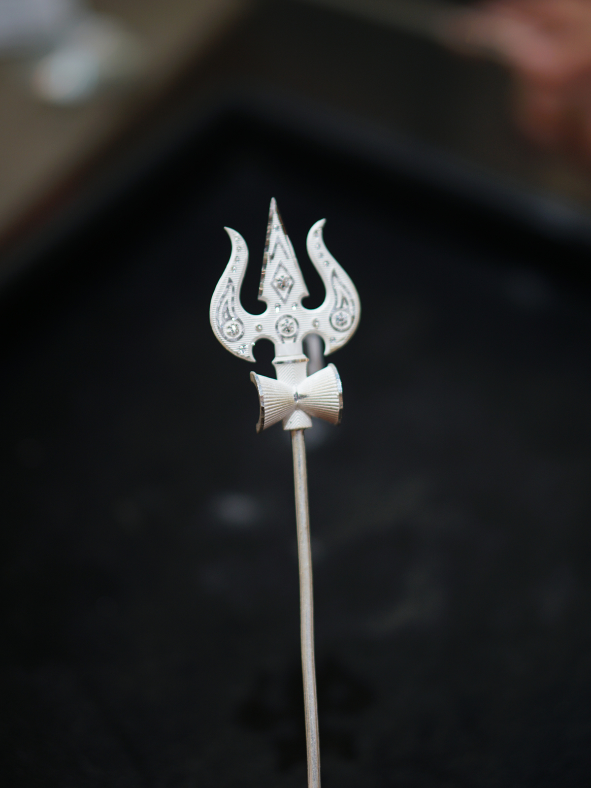 Silver Trishul