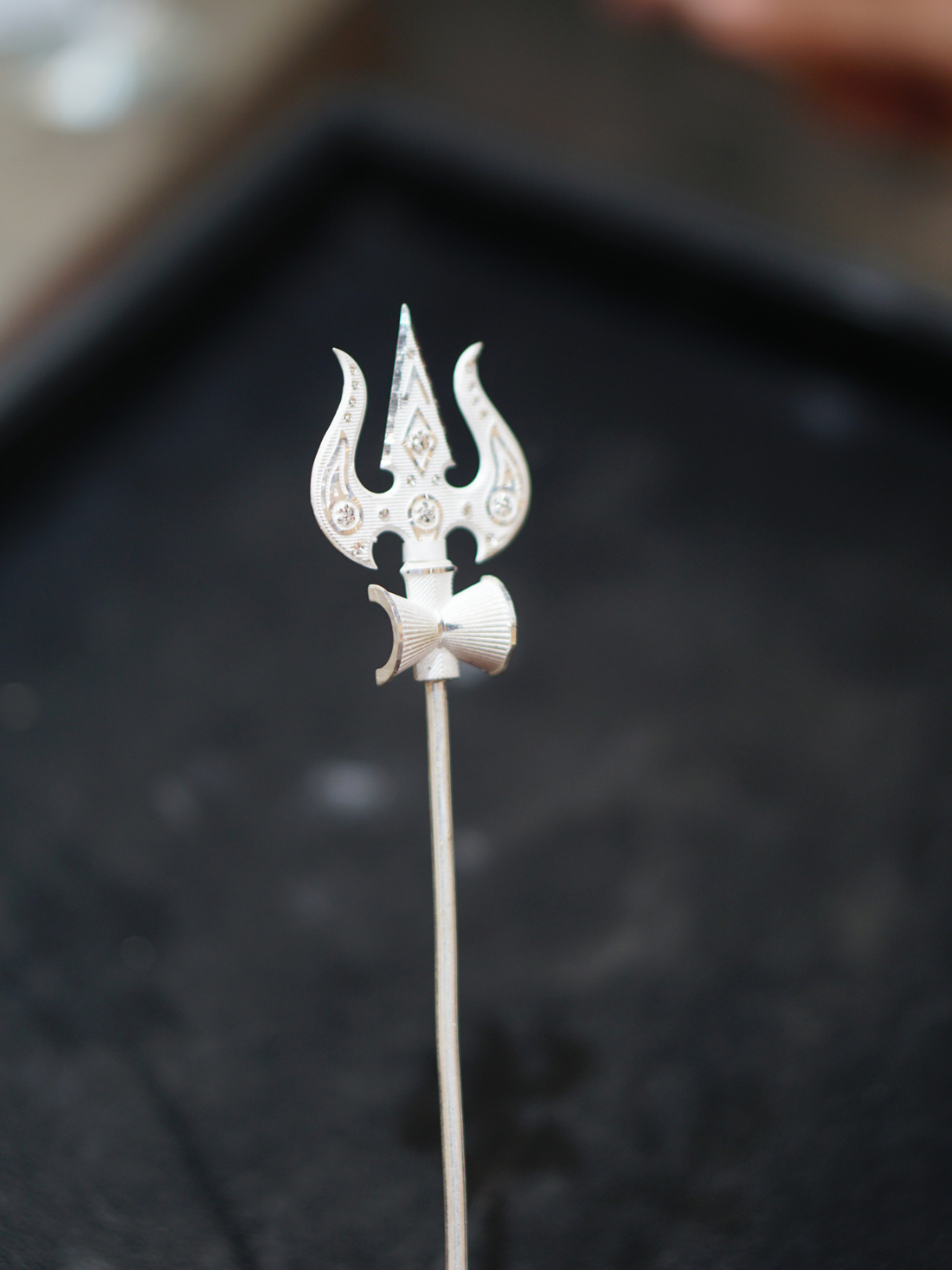 Silver Trishul
